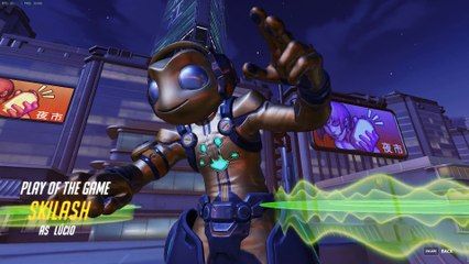 Overwatch: When you're facing imminent death but the enemy Lúcio is nice enough to set you up for a 4K boop