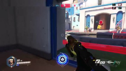 Overwatch: When Mercy get sick of Bastion killing her team