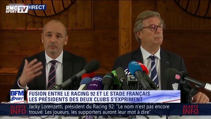 Fusion Racing 92 et Stade Français : La moitié des effectifs ne sera pas gardée