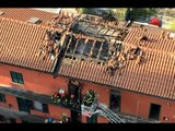 Milano - Incendio in Via Fara, 50 famiglie evacuate (13.03.17)