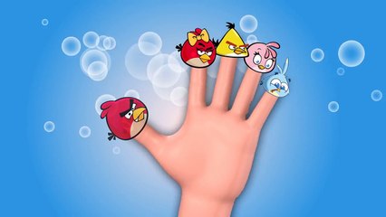 Rapunzel Love Angry Birds Finger Family Song - Nursery Rhymes - Buba Kids Song