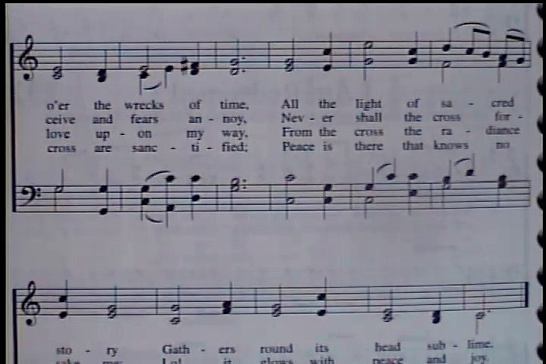 In The Cross Of Christ I Glory   – Congregation –  BFTBC