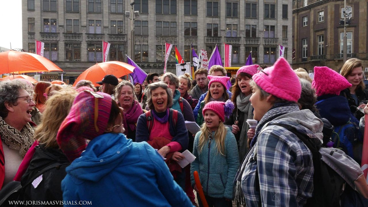 Women's March Amsterdam 11-03-2017 (Full HD)