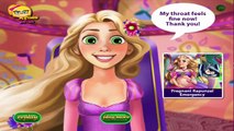 Disney Princess Ladybug, Elsa, Rapunzel - Throat Surgery Doctor Games Compilation