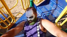 Bearded Joker Bane vs Captain America Girl - Dream Girl | Real Life Superhero Movie!