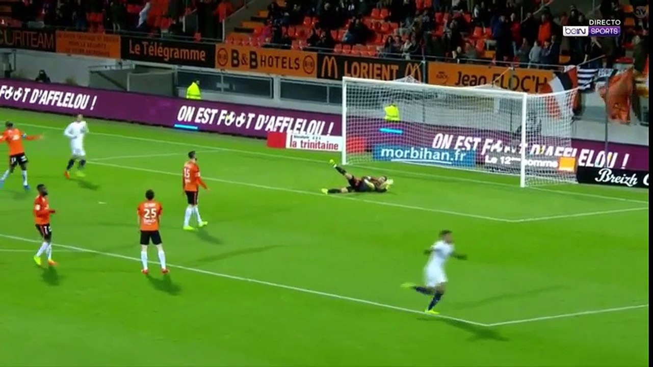 12-03-2017 Lorient - Paris Saint Germain 1-2 Highlights