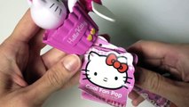 Goo filled marshmallows! Hello Kitty Japanese Candy! | Kid Candy Review | Babyteeth4