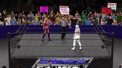 WWE 2K17 carmella v emma frost