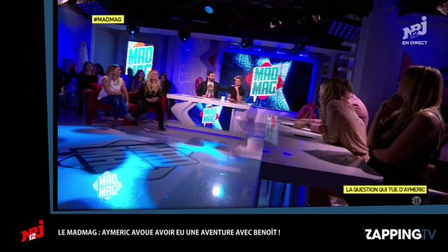 Mad Mag : Aymeric Bonnery révèle avoir eu une aventure avec Benoît Dubois ! (Vidéo)