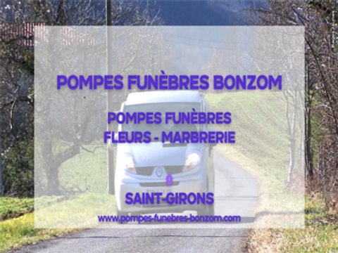 Pompes Funèbres Bonzom, pompes funèbres à Saint-Girons.