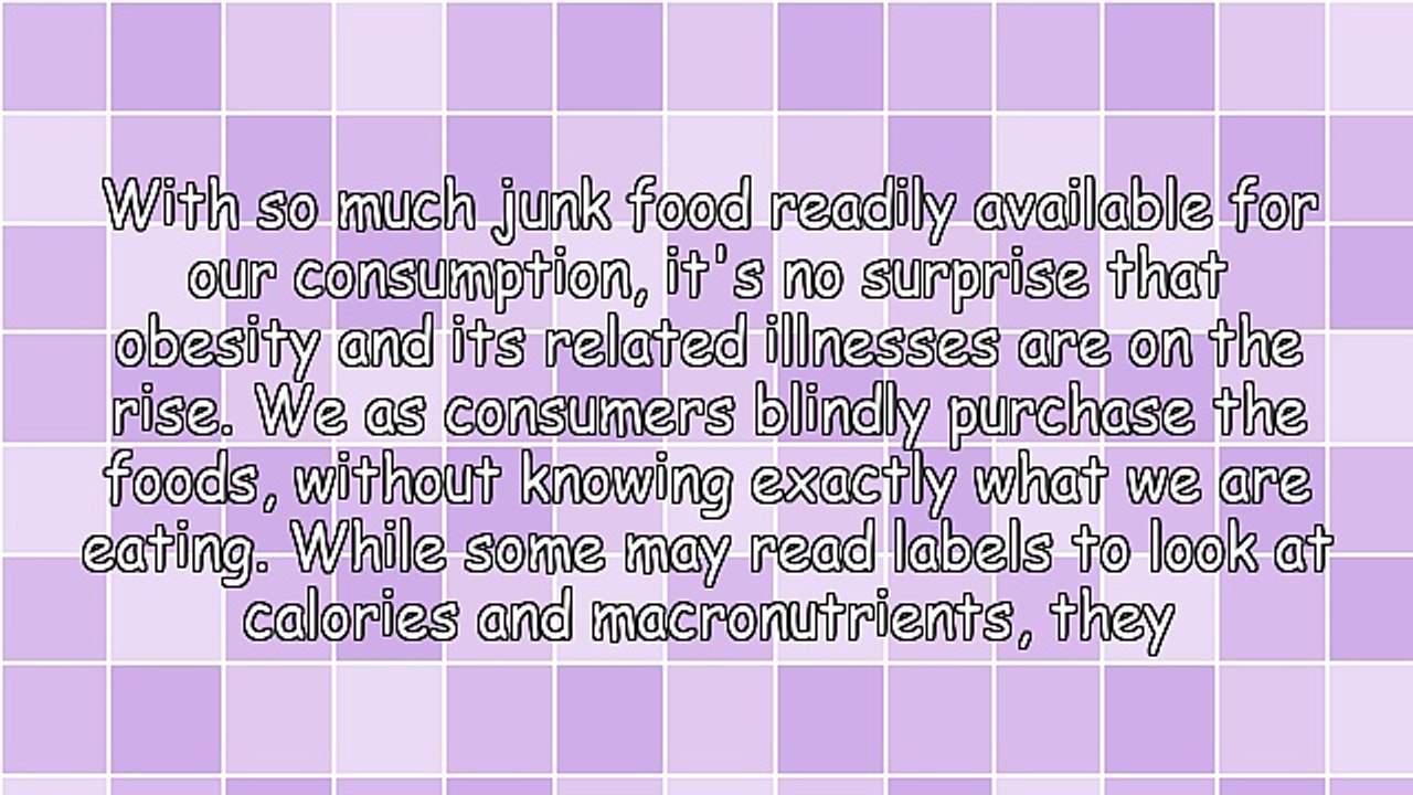 Food Is Fuel For Your Body, Choose Wisely