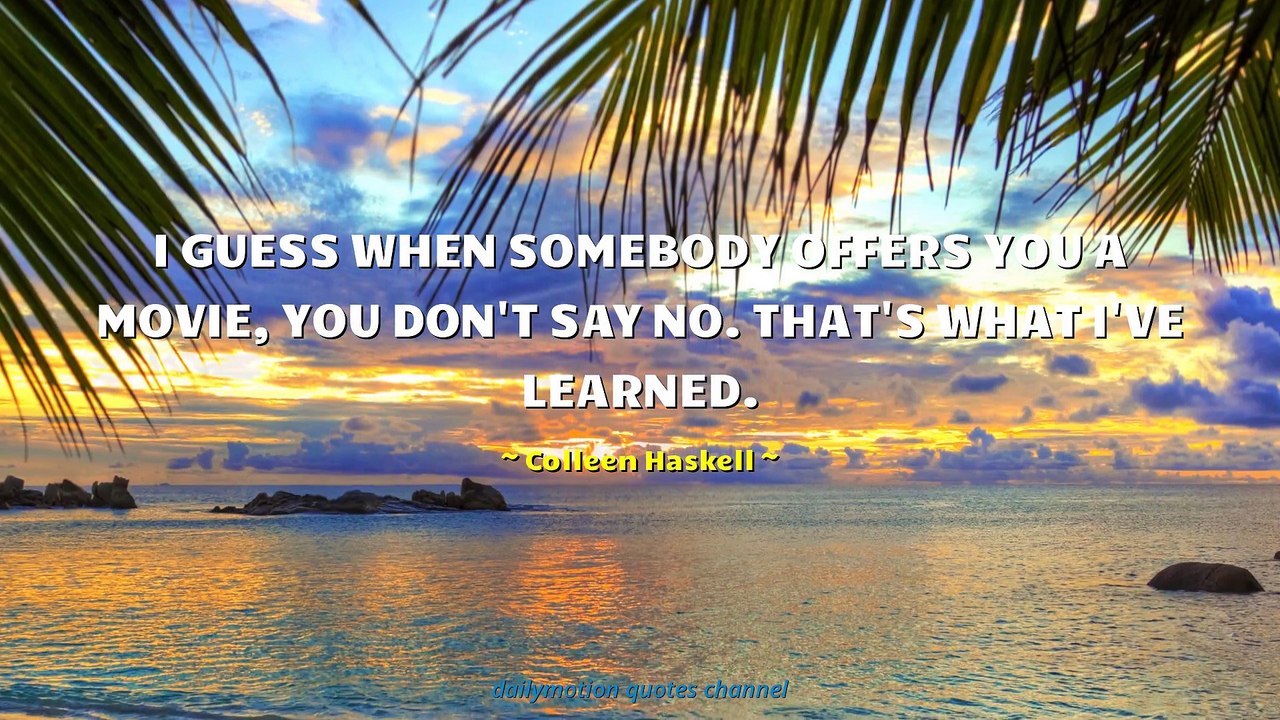 Colleen Haskell Quotes