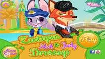 Disney Zootopia Movie Game - Zootopia Nick & Judy Date Dressup