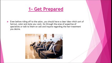 6 Important Tips to Prepare Yourself for a Hair Salon Appointment