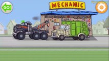 Trucks Cartoon for Children: Diggers for Kids - Tow Truck, Police Car, Fire Truck | Servic