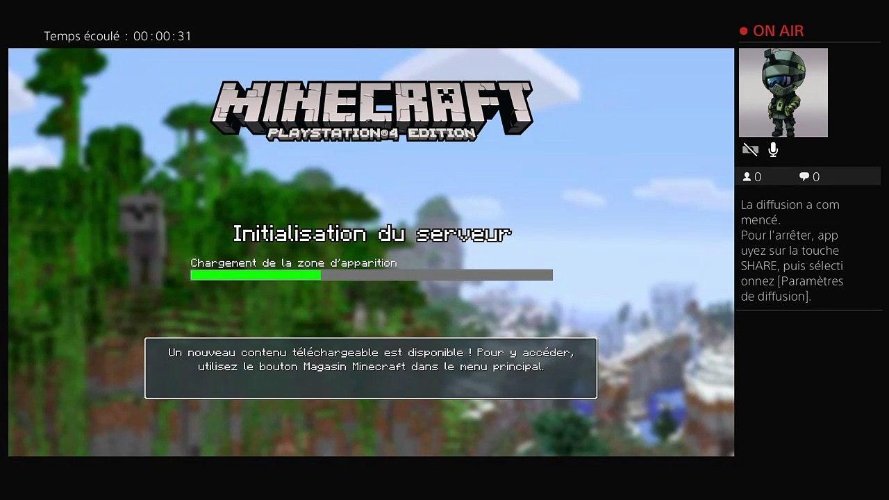 Une survie sur minecraft (2)