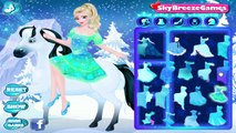 Elsa Goes Horseback Riding - Frozen Games - Frozen Elsa Horse Riding Game