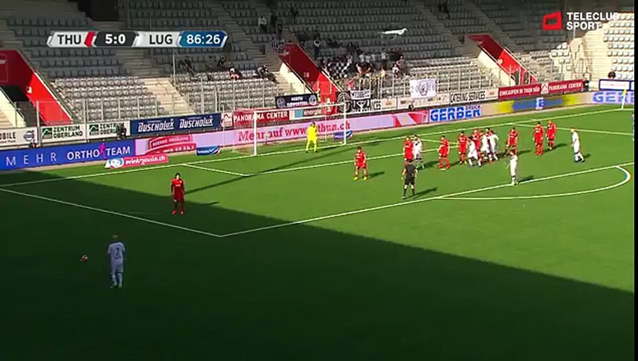 FC Thun 5:1 FC Lugano (Swiss Super League 12 March 2017)