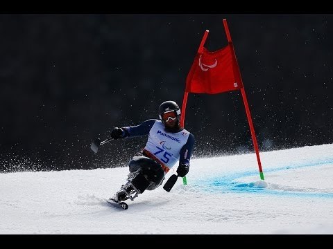 Heath Calhoun (2nd run) | Men's super combined sitting | Alpine skiing | Sochi 2014 Paralympics