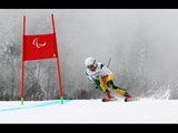 Mitchell Gourley (2nd run) | Men's super combined standing | Alpine skiing | Sochi 2014 Paralympics