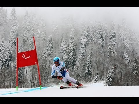 Martin Wuerz (2nd run) | Men's super combined standing | Alpine skiing | Sochi 2014 Paralympics