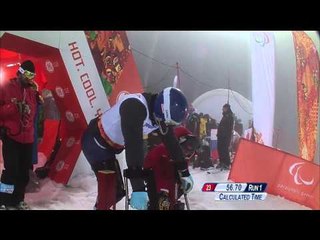 Men's Slalom Standing Run 2 | Alpine skiing | Sochi 2014 Winter Paralympic Games
