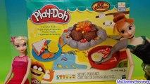 Play Doh Campfire Picnic Playset Fun Playdough toys for kids Ryan ToysReview