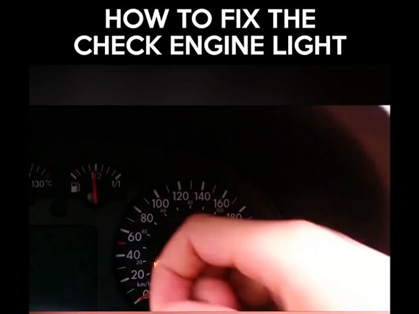 ⁣How to fix the check engine light