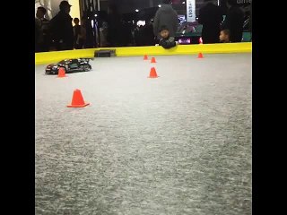 Cool RC car booth at Tokyo AutoSalon!