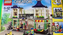 Lego cartoon Toy Grocery Shop - Stop motion