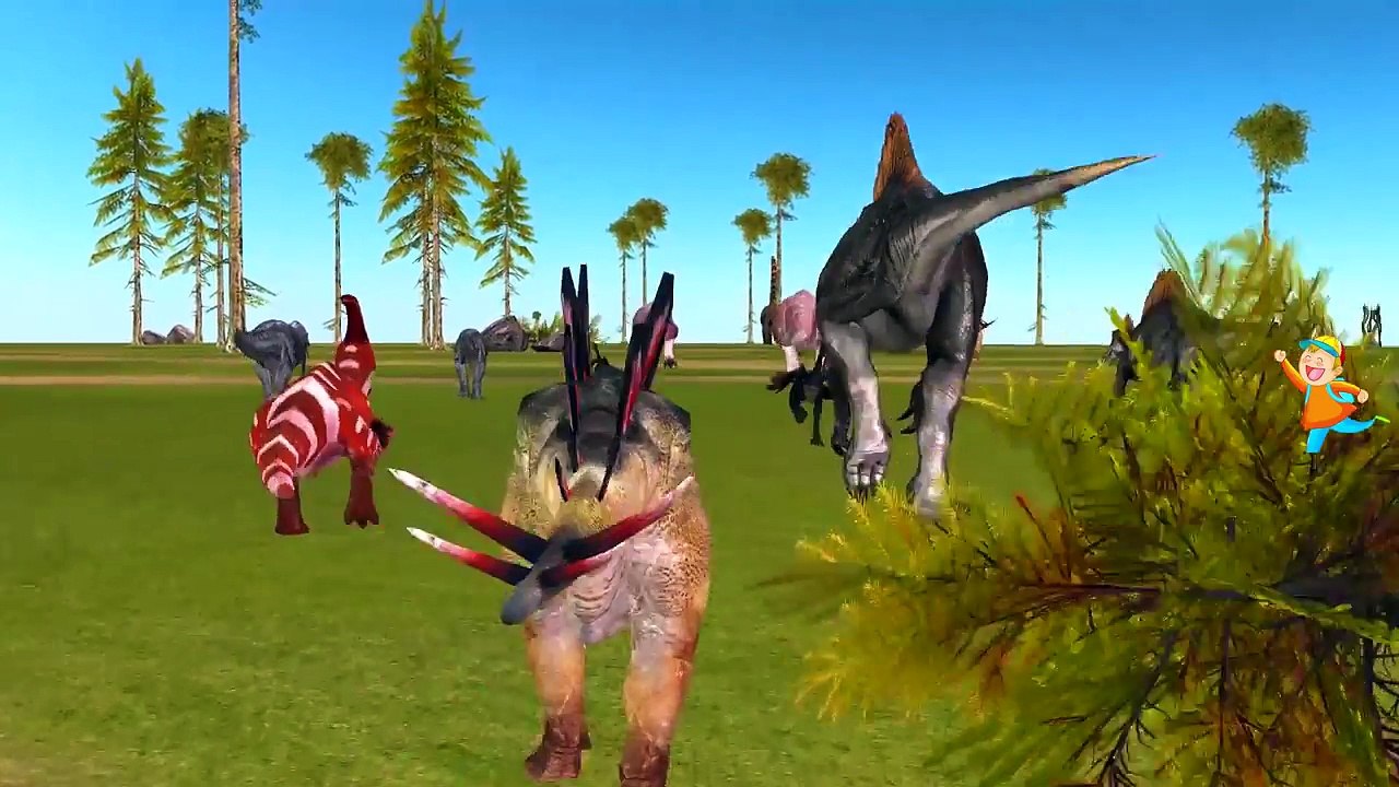 Nerf Gun Dinosaurs Prank Spiderman Joker | Dinosaur Nerf War SuperHeroes Vs Zombies Attack