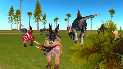 Nerf Gun Dinosaurs Prank Spiderman Joker | Dinosaur Nerf War SuperHeroes Vs Zombies Attack