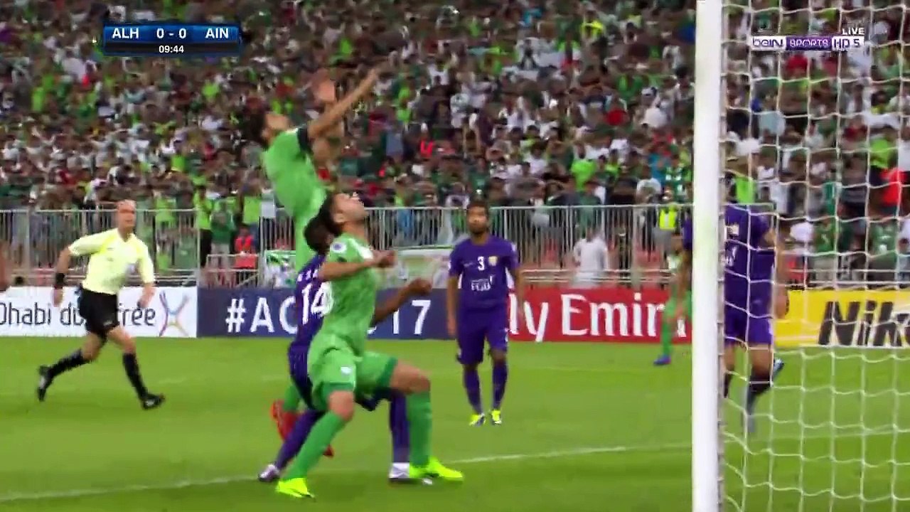 ملخص مباراة الاهلي 2-2 العين  تعليق رؤوف خليف