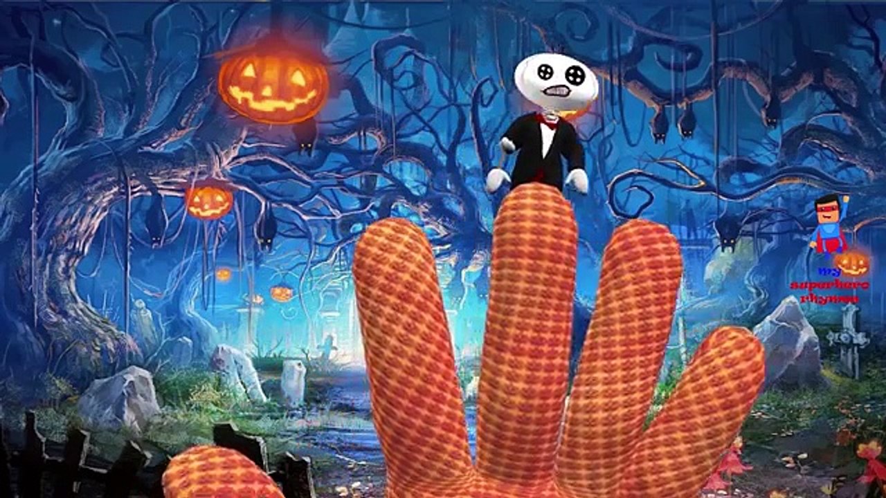 Halloween Finger Family Song | Monster Finger Family Nursery Rhymes