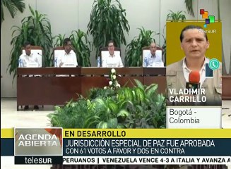 Colombia: JEP es la primera reforma constitucional del acuerdo de paz