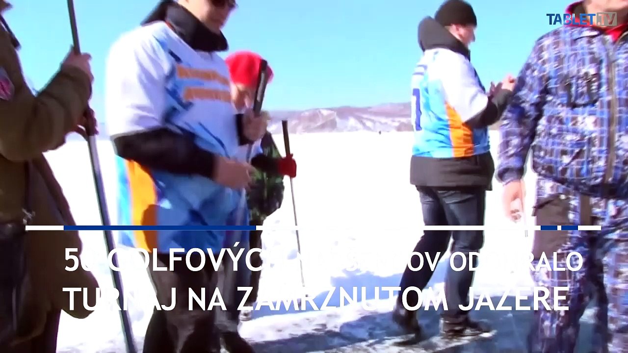 Zelený trávnik vymenili za zamrznutý Bajkal