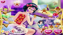 Disney Princess Elsa, Anna, Rapunzel and Snow White Nails Spa Games Compilation | DG Top B