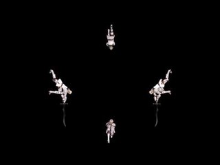 3D Hologram Warrior Swordsman Animation Example