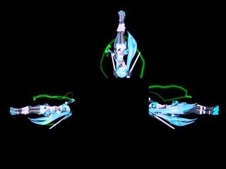 3D Hologram Triangle Test - ♫ First Kiss ♫