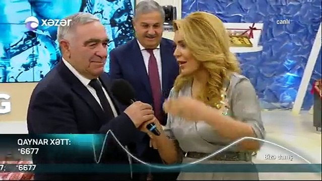 Xoşqədəm atasını canlı efirə çağırdı və yubileyini belə təbrik etdi