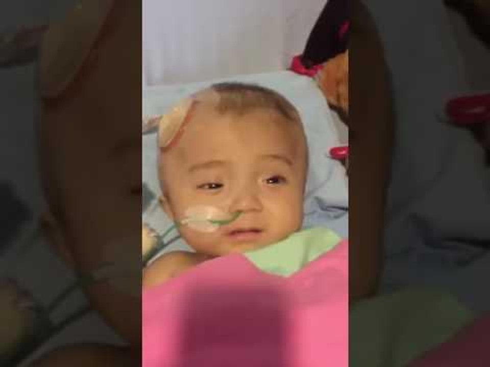 Bé Phạm Đức Lộc Chùa Vạn Đức   Điều trị Tại Singapore   Ngày 16 1 2017