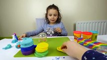 Queen Elsa Princess Anna Playdoh DohVinci DIY Disney Frozen Sticker Box Toy Play Doh Vinci