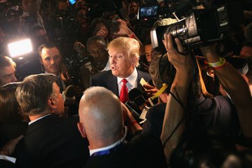 Trump wants media to decide where to donate his salary
