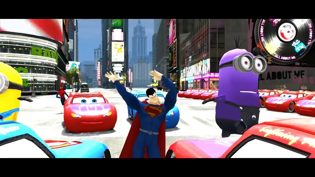 ★ Ironman ★ Lightning McQueen Disney Cars★ Spiderman, Batman, Superman, Hulk & Nursery Rhy