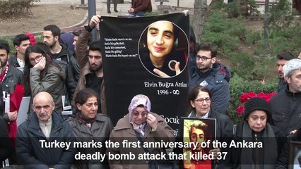 Turkey commemorates victims of Ankara attack one year on