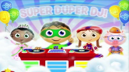 ♡ Super Whys - Super Duper DJ Letter Recognition - Educational Video Game For Kids