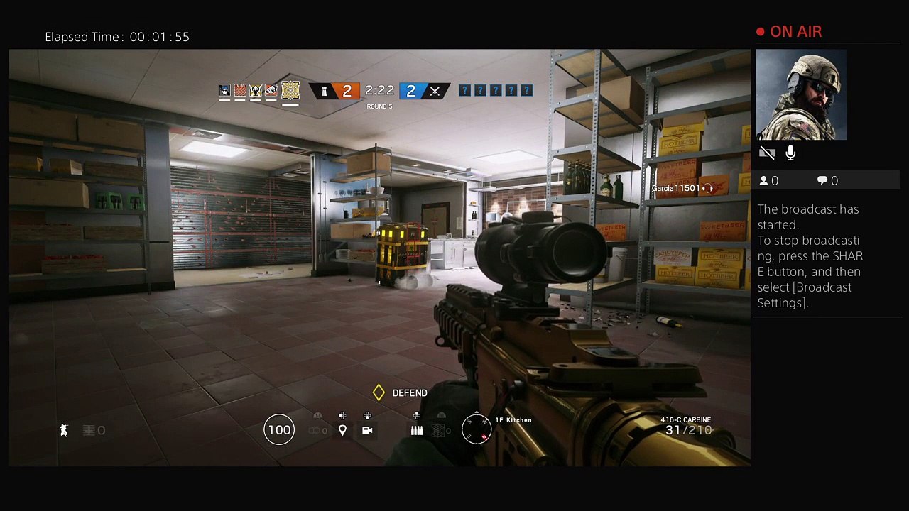 Ranked 6 Siege