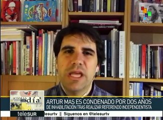 España: condenan a Artur Mas a dos años de inhabilitación