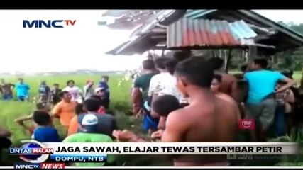 Jaga Sawah dari Burung Liar, Seorang Pelajar Tewas Tersambar Petir