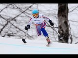 Inga Medvedeva (2nd run) | Women's super combined standing | Alpine skiing | Sochi 2014 Paralympics